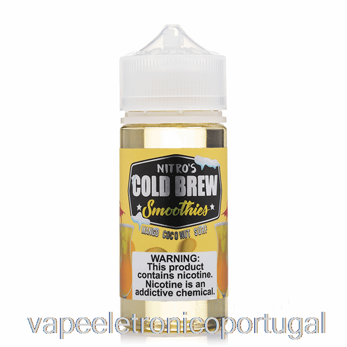 Vape Eletrônico Manga Coco - Nitros Cold Brew - 100ml 0mg